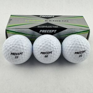 Precept Laddie Extreme Golf Balls White 3 Ball Sleeve Choose Number 00 22 33